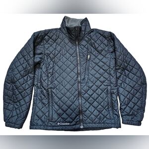 Columbia Women's Black Quilted/Puffer Core Interchange Jacket, Size Medium